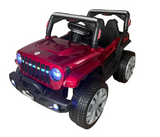 Montable Mini Rubicon 4x4 llantas de goma, con control remoto (Rojo)