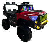 Carro Electrico Jeep Base Montable Infantil Control Remoto (Rojo)