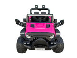 Montable Mini Jeep 016 Terreno 12v (Rosa) Con Control Remoto