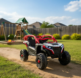 Montable Electrico 12v Mini Polaris Base Control Remoto (Rojo)