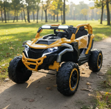 Montable Electrico 12v Mini Canam Base Control Remoto (Amarillo)