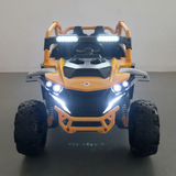 Montable Electrico 12v Mini Canam Base Control Remoto (Amarillo)