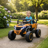 Montable Mini Canam 4x4 llantas de goma, con control remoto (Amarillo)