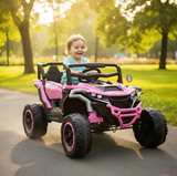 Montable Mini Canam 4x4 llantas de goma, con control remoto (Rosa)