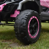 Montable Mini Canam 4x4 llantas de goma, con control remoto (Rosa)
