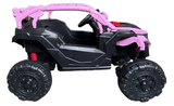 Montable Electrico 12v Mini Polaris Base 4x4 Control Remoto (Rosa)