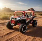 Montable Razer 913 Todo Terreno 12V 4x4 Llantas de Goma, Control Remoto