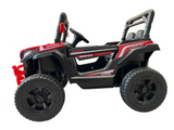 Montable ATV-903 4x4 llantas de goma, con control remoto (Rojo)