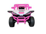 Montable ATV-903 4x4 llantas de goma, con control remoto (Rosa)