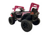 Montable ATV-903 4x4 llantas de goma, con control remoto (Rosa)