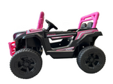 Montable ATV-903 4x4 llantas de goma, con control remoto (Rosa)