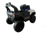 Carro Electrico Jeep Base Montable Infantil Control Remoto (Blanco)