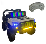 Carro Electrico Jeep Base Montable Infantil Control Remoto (Blanco)