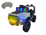 Carro Electrico Jeep Base Montable Infantil Control Remoto (Gris)